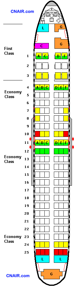 美國航空公司US-Airways波音737-400(Domestic)