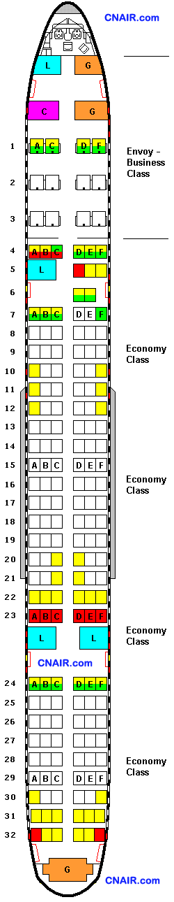 美國航空公司US Airways波音757-200(Trans-Atlantic-Version1)