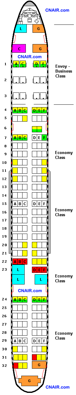 美國航空公司US Airways波音757-200(Trans-Atlantic-Version2) 