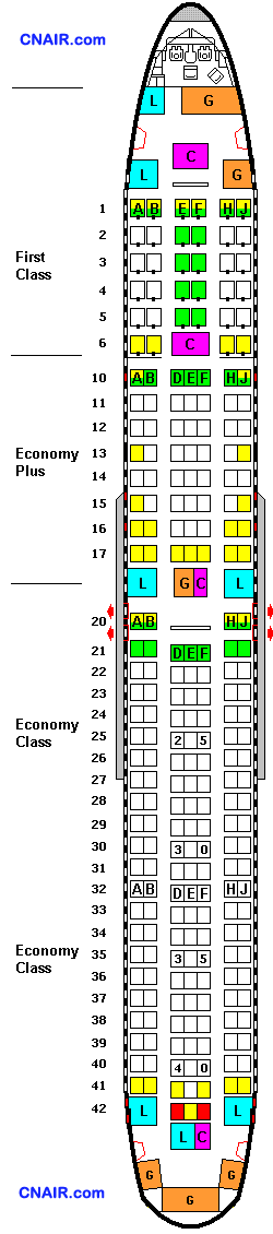 美國聯合航空公司波音767-300(North America)