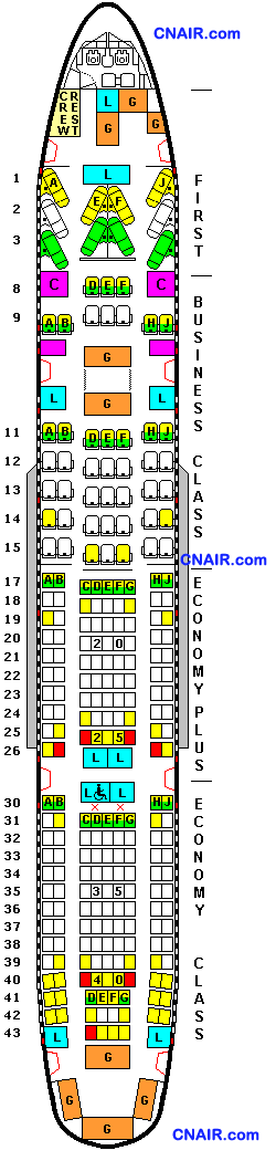 美國聯合航空公司波音777-200(International 2)