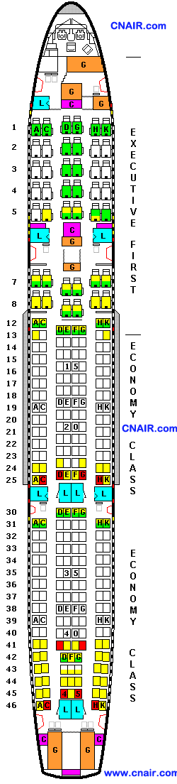 加拿大航空公司空中列車Airbus A330-300機(jī)型