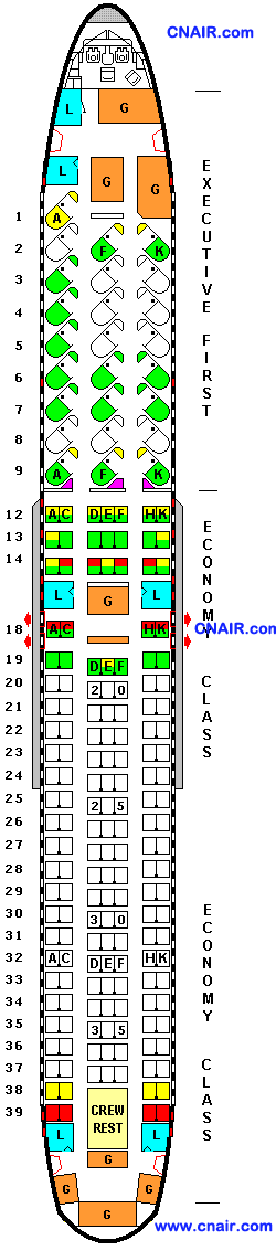 加拿大航空公司波音Boeing 767-300 (Suites Version 3 - XM)  機型