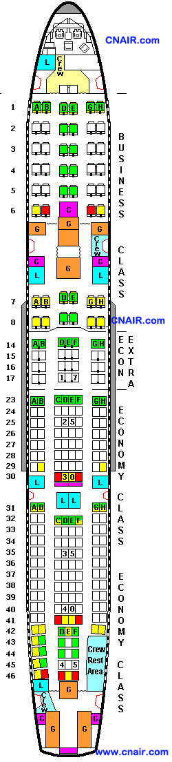 斯堪的納維亞航空公司空中客車A340-300 (New version) 機型