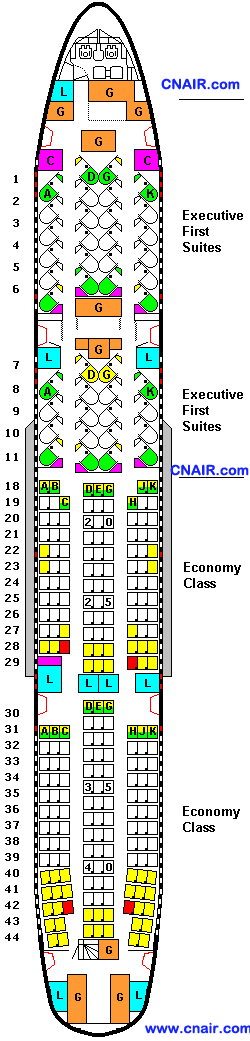 加拿大航空公司波音Boeing 777-200  機(jī)型