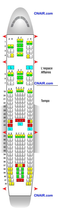 法國航空公司空中客車Airbus A330-200機型