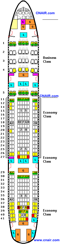 馬來西亞航空公司波音777-200 (Refitted)機型