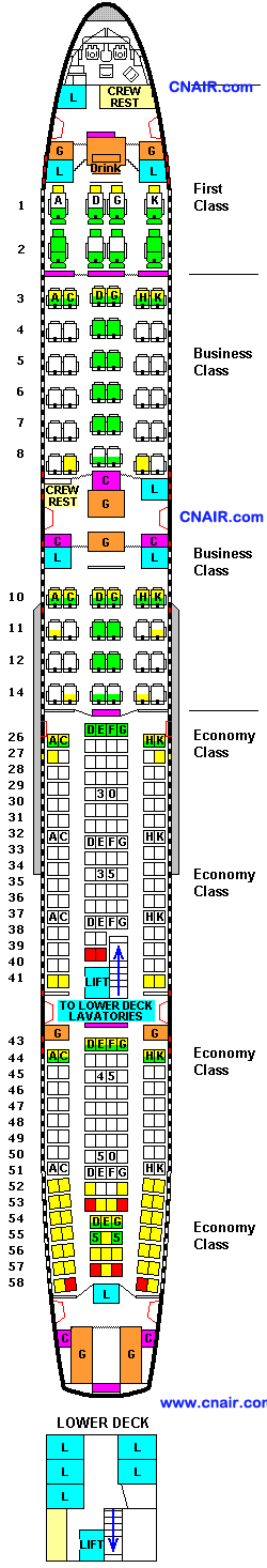 德國漢莎航空公司空中客車A340-600 機型