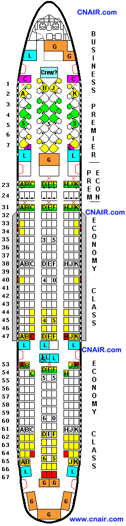 新西蘭航空公司波音Boeing 777-200ER (Suites) 機型