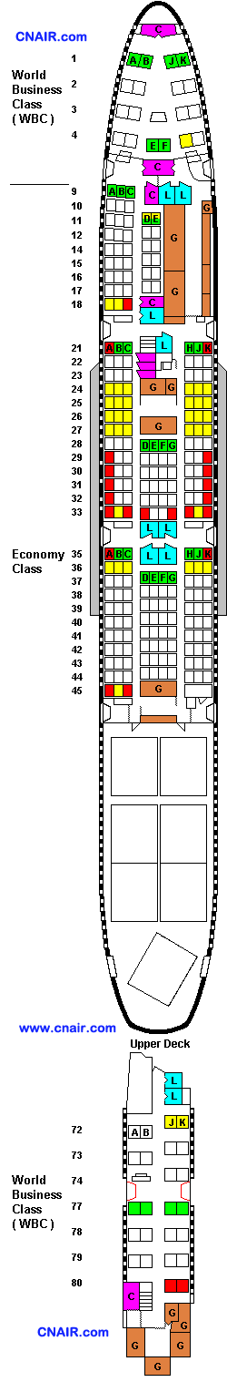 荷蘭皇家航空公司波音747-400 (Combi)機型