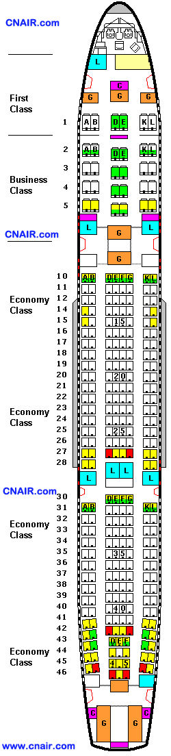 大溪地航空公司空中列車Airbus A340-300  機型