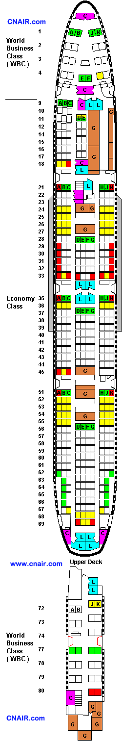 荷蘭皇家航空公司波音747-400 (Full Passenger) 機型