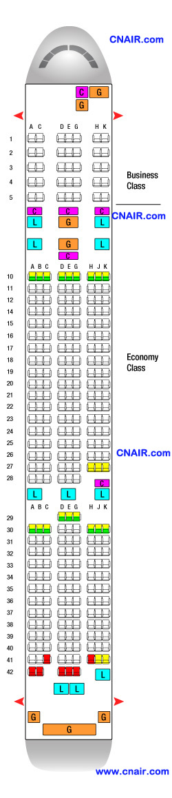 韓亞航空公司波音Boeing 777-200ER 機型