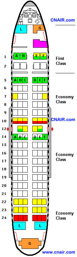 美國大陸航空公司波音737-500  機型