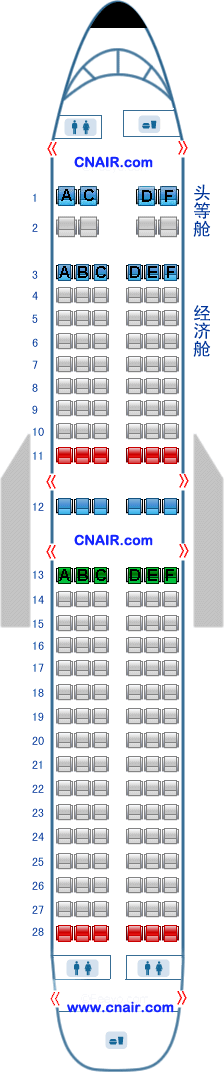 大新華航空公司波音Boeing737-800T1飛機(jī)